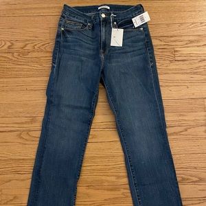 Good American Straight Leg Jeans NWT